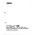 YAMAHA DX7II FD/D Owners Manual