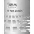 YAMAHA PSS-590 Manual de Usuario