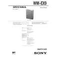 SONY WMEX9 Service Manual