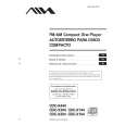 AIWA CDCX104 Manual de Usuario