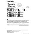 PIONEER S-IC831-LR/XTM/UC Service Manual