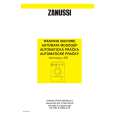 ZANUSSI ADVANTAGE400 Instrukcja Obsługi