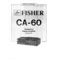FISHER CA60 Service Manual