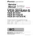 PIONEER VSX2016 Manual de Servicio