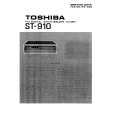 TOSHIBA ST-910 Service Manual
