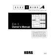 KORG EA-1 Owners Manual