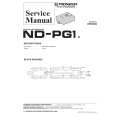 PIONEER ND-PG1/E Service Manual