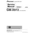 PIONEER GM-X972/XR/EW Service Manual
