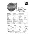DUAL SP100 Service Manual