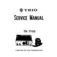TRIO TR-7100 Service Manual