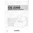 CASIO CE-2300 Owners Manual