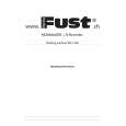 FUST WA1656 Owners Manual