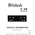 MCINTOSH C28 LATE Service Manual