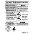 WHIRLPOOL AGS750L Installation Manual WHIRLPOOL AGS750L Installation Manual