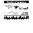 WHIRLPOOL RS363BXTT1 Installation Manual
