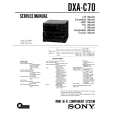 SONY DXA-C70 Service Manual