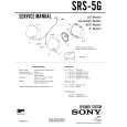 SONY SRS-5G Service Manual