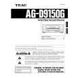 TEAC AG-D9150G Owners Manual