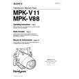 SONY MPK-V88 Owners Manual