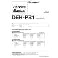 PIONEER DEH-P31 Service Manual