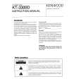 KENWOOD KT-3300D Owners Manual