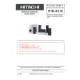 HITACHI HTD-K210 Instrukcja Serwisowa