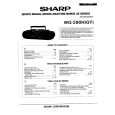 SHARP WQ290H Instrukcja Serwisowa