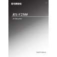 YAMAHA RX-V2500 Instrukcja Obsługi