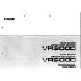 YAMAHA VR5000 Manual de Usuario
