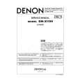 DENON DN-X100 Manual de Servicio