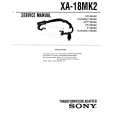 SONY XA-18MK2 Service Manual