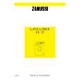 ZANUSSI FL12IMPUT Owners Manual