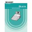 SHARP ER-A770 Instrukcja Obsługi