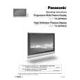 PANASONIC TH50PM50U Owners Manual