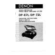 DENON DP-67L Owners Manual