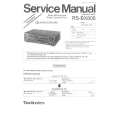 TECHNICS RSBX707 Service Manual