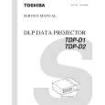 TOSHIBA TDP-D1 Service Manual