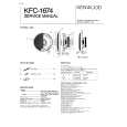 KENWOOD KFC1674 Service Manual