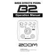 ZOOM B2 Owners Manual