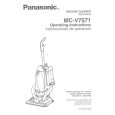 PANASONIC MCV7571 Instrukcja Obsługi