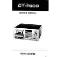 PIONEER CT-F900 Service Manual
