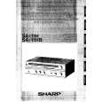 SHARP SA11H Owners Manual