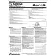 PIONEER TS-S01RS-2/EW Instrukcja Obsługi