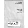 ARTHUR MARTIN ELECTROLUX LI0975B Owners Manual