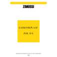 ZANUSSI ZGK10S Owners Manual