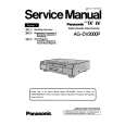 PANASONIC AGDV2000P Service Manual