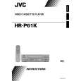 JVC HR-P61K(M)/A Manual de Usuario