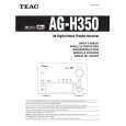 TEAC AG-H350 Owners Manual