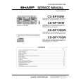 SHARP CD-BP180W Manual de Servicio