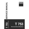 NAD T753 Instrukcja Serwisowa